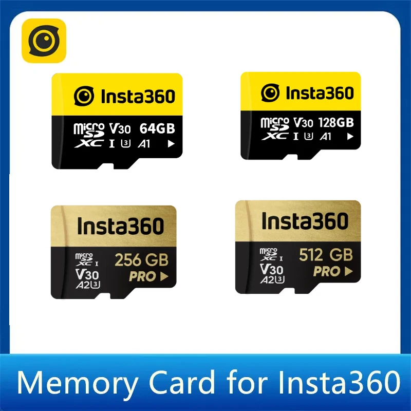 Insta360 X5 256GB 512GB SD Card for X4 X3 X2