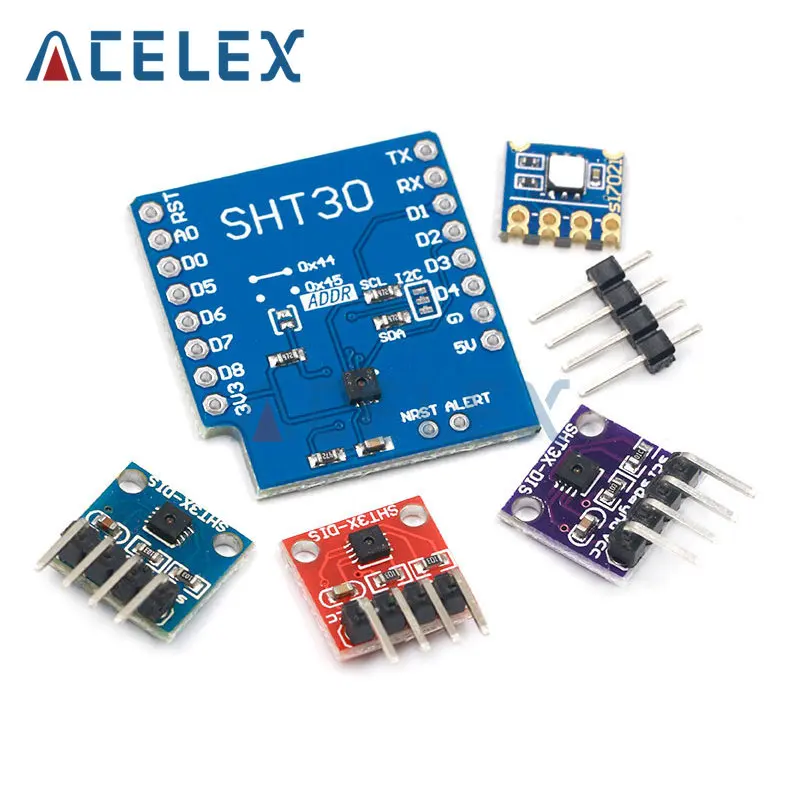 SHT30 SHT31 SHT35 temperature and humidity sensor module I2C communication numeric wide voltage