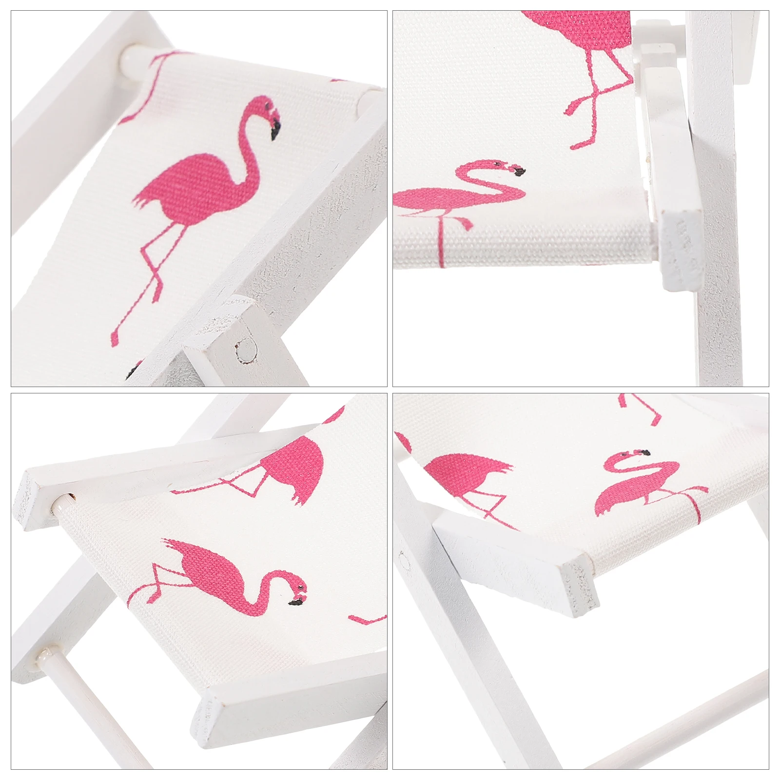 

Foldable Beach Chair Decor Mini Chairs Ornaments Nautical Coastal Model Tabletop Home Office Indoor Outdoor Decoration