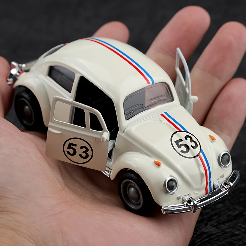 

Цельный орнамент модели автомобиля No. 53, украшение в стиле двойной двери, украшение автомобиля, индивидуальное и креативное, изготовленное из сплава, не легко повреждается, лучший выбор для праздничных подарков