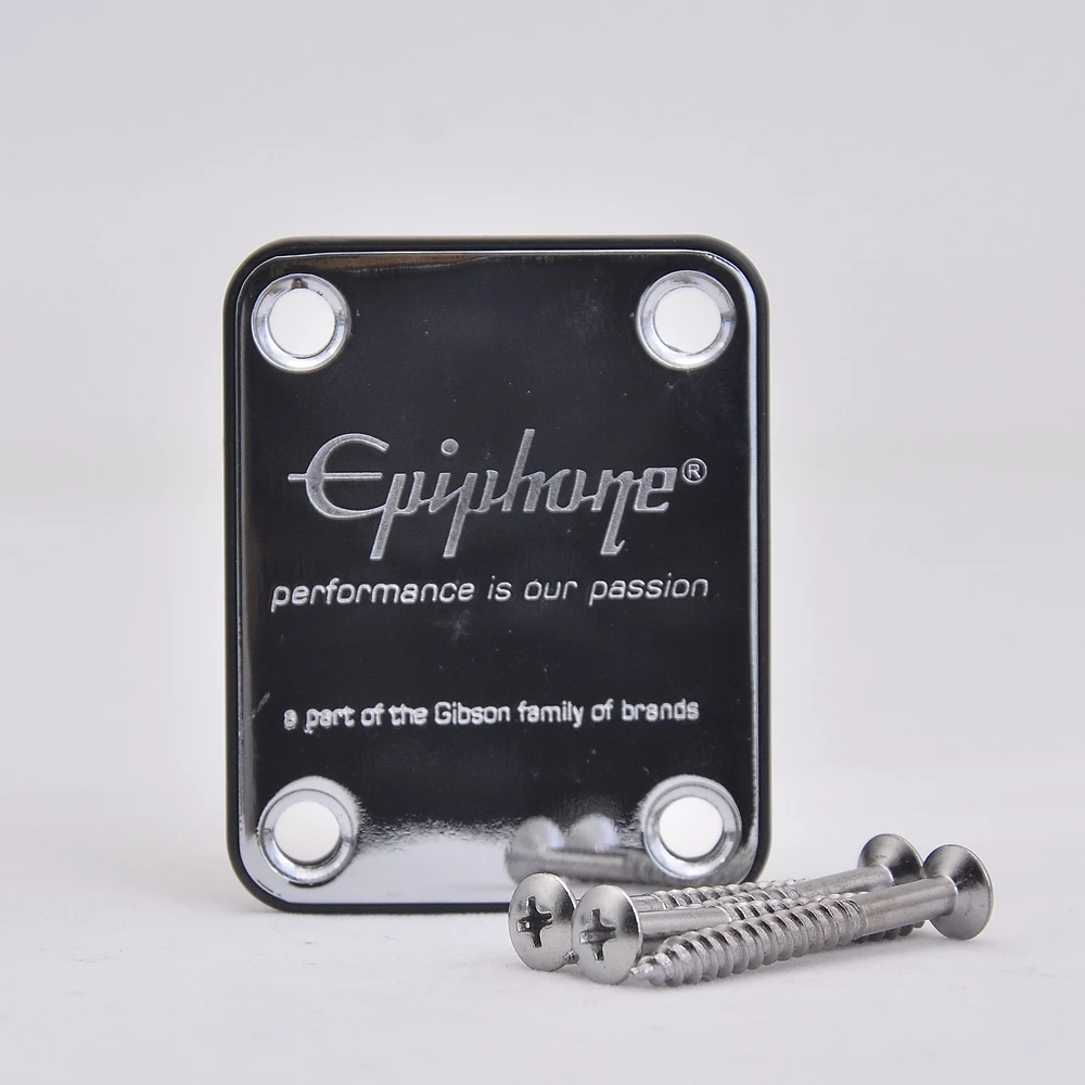 1 piece Chrome EPI Neck Joint Plate For Electric Guitar  Bass