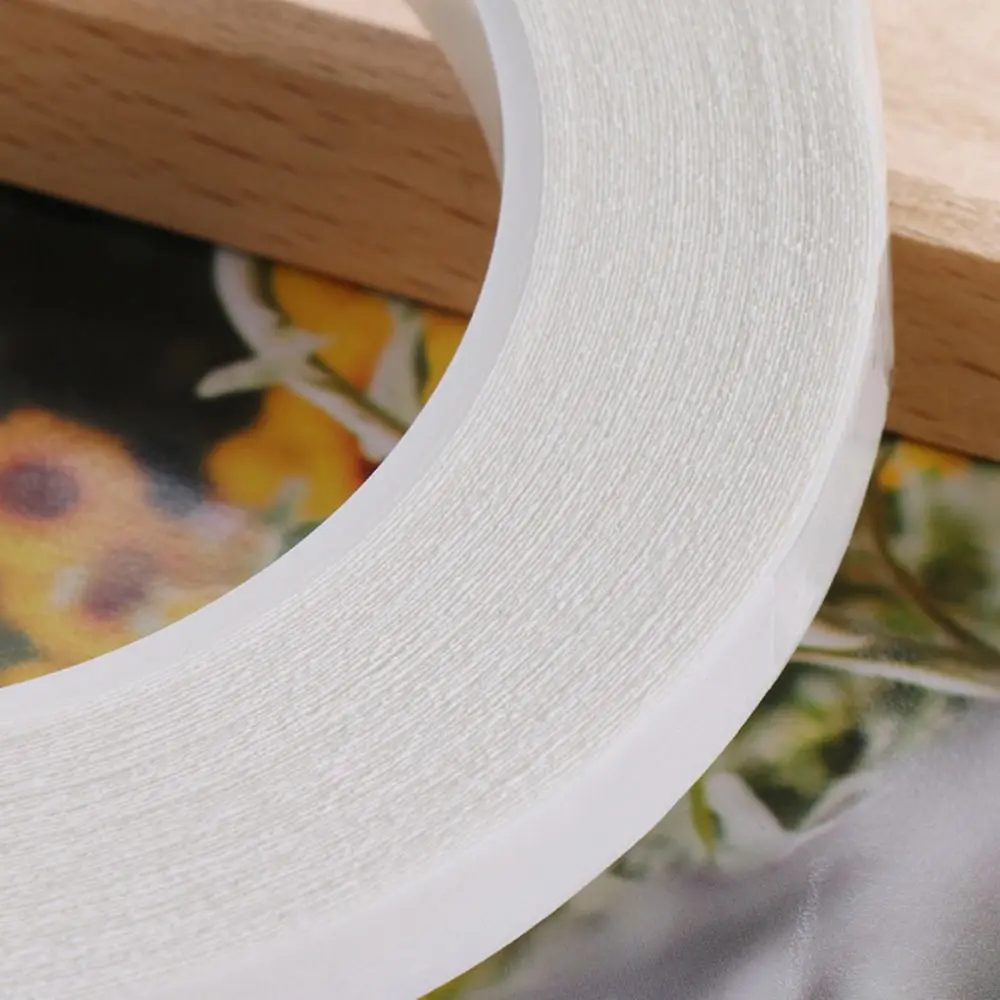 Temporary Fixing Water Soluble Tape Self-Adhesive 6mm Wide Basting Tape Dissolves In Water 10m/15m Length Double Sided Tape