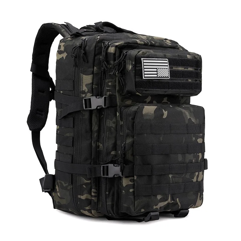 

BackpackMountaineeringBagCampingTravel Double Shoulder Bag Multifunctional Large Capacity Assault Bag Tactical Backpack