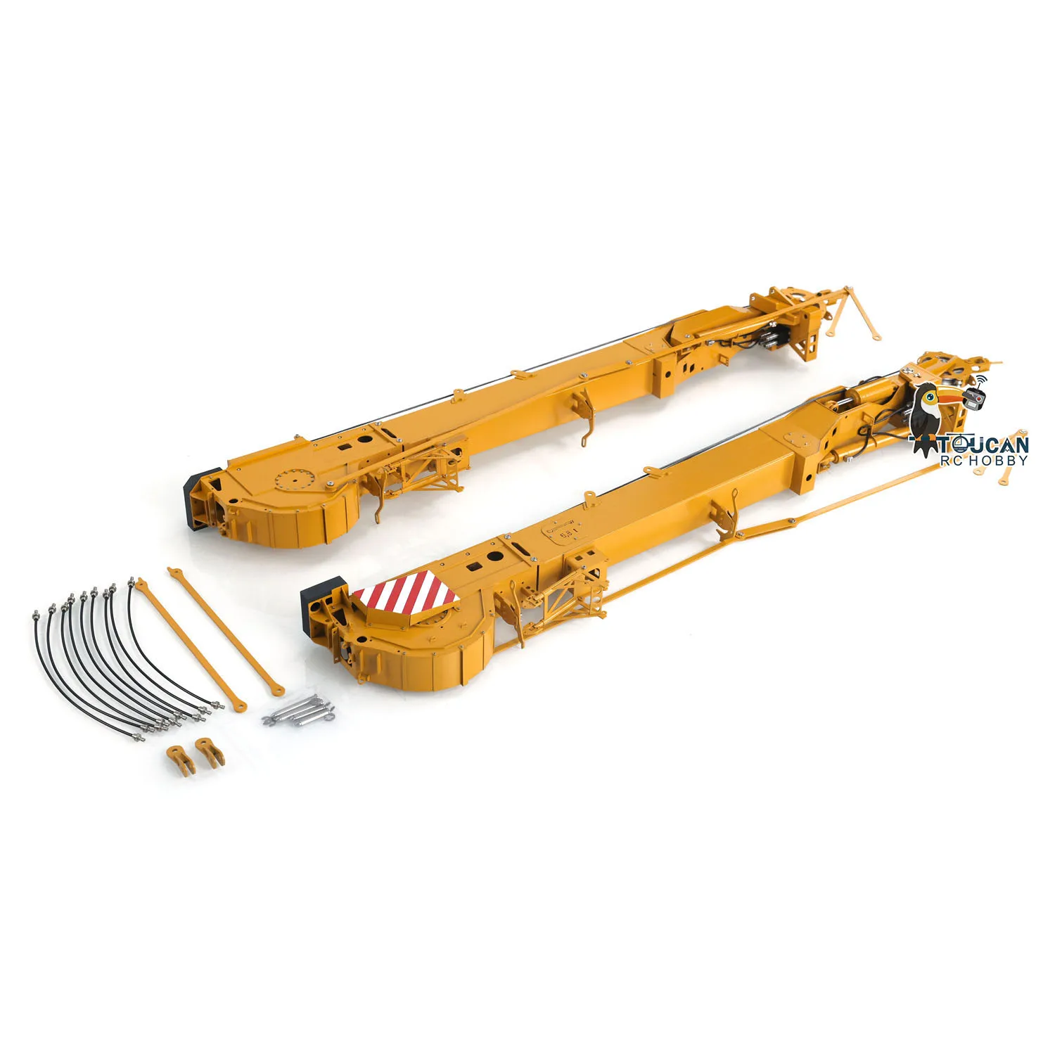 JMJ RC Assembled Superlift for 1/14 Remote Control Hydraulic Crane Truck Metal Y Wings Crane Model Upgraded Accessory TH24320