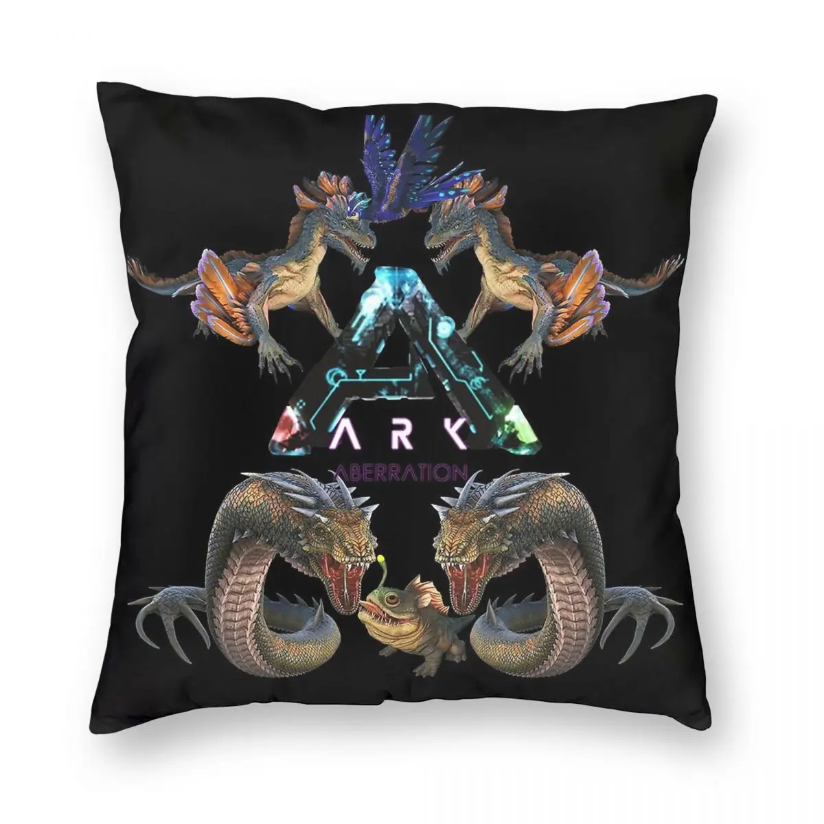 غطاء وسادة من الكتان والبوليستر المتطور للبقاء على قيد الحياة ، غطاء وسادة مزخرف بسحاب إبداعي ، غطاء وسادة غرفة ، 18 بوصة #3