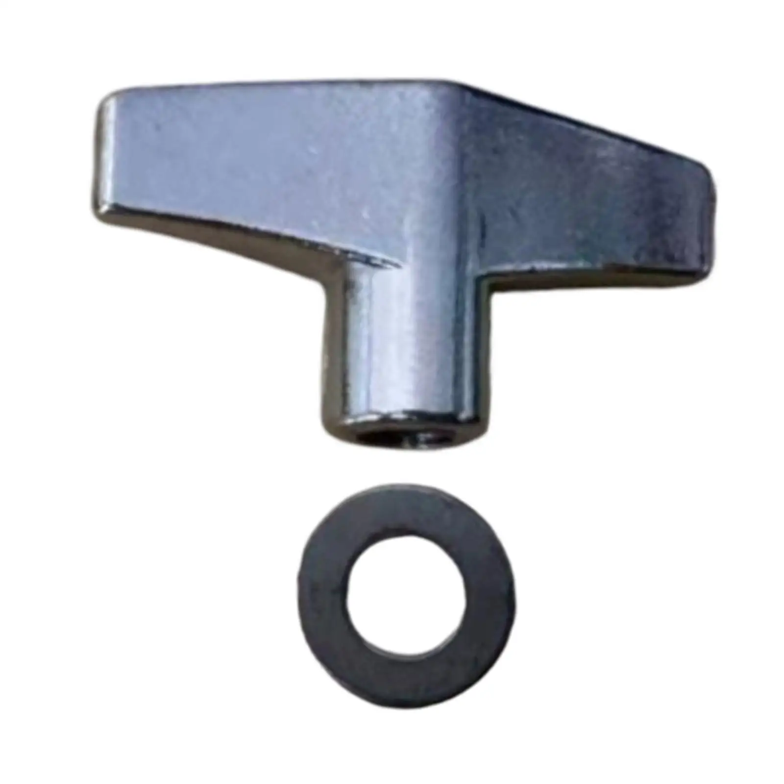 Drum Hardware Butterfly Wing Nut Hand Tighten Zinc Alloy Screw Nut for Percussion Bell Support Instruments
