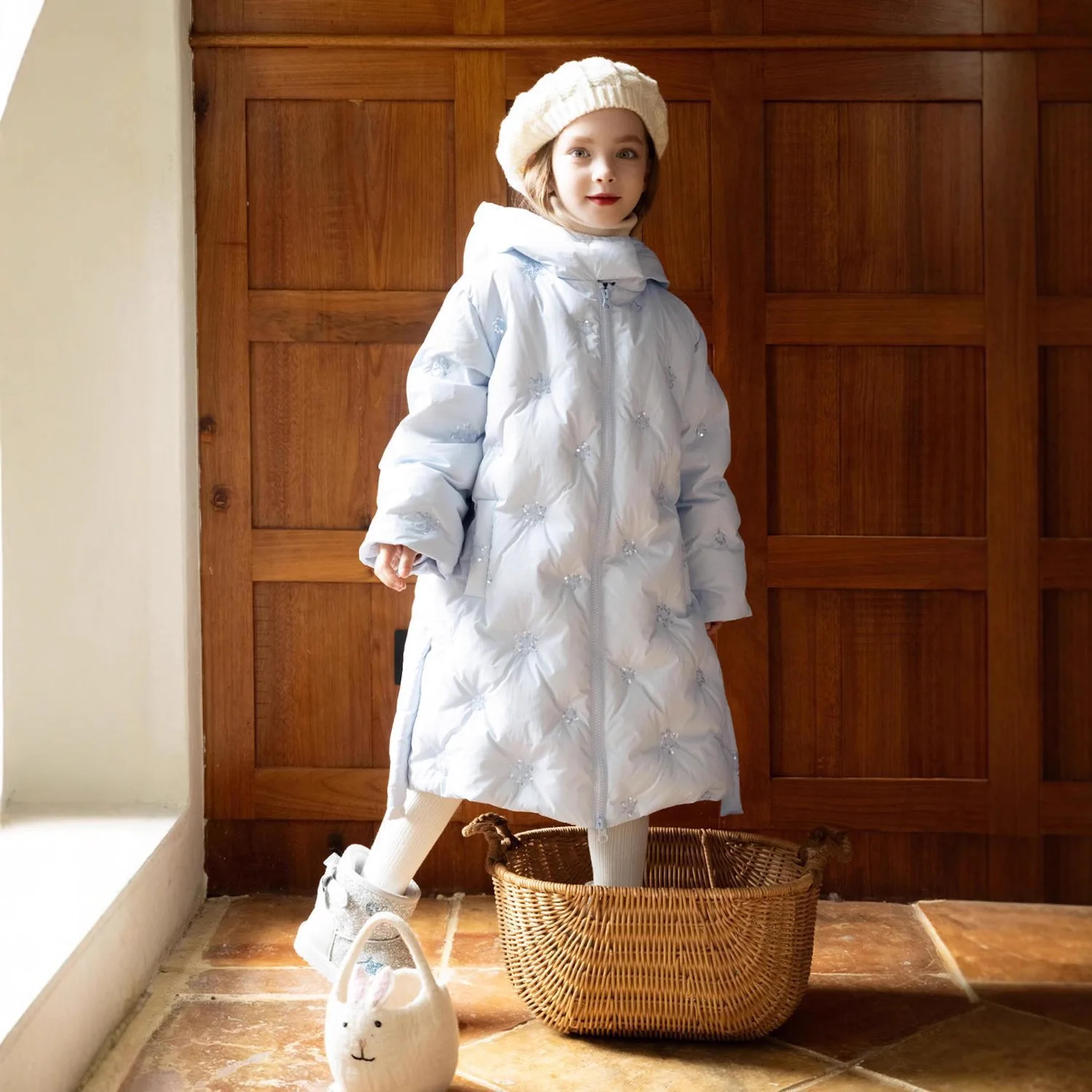 

Winter Clothing 2025 New Thickened Knee-length Down Cotton-padded Clothing Cold-proof Autumn and Winter Clothing