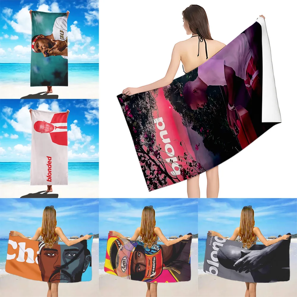 

Frank Ocean Blond Beach Towel Microfiber Sand Free Quick Dry Soft Sandproof Pool Towels Gift for Women Travel Gym Shower Camping