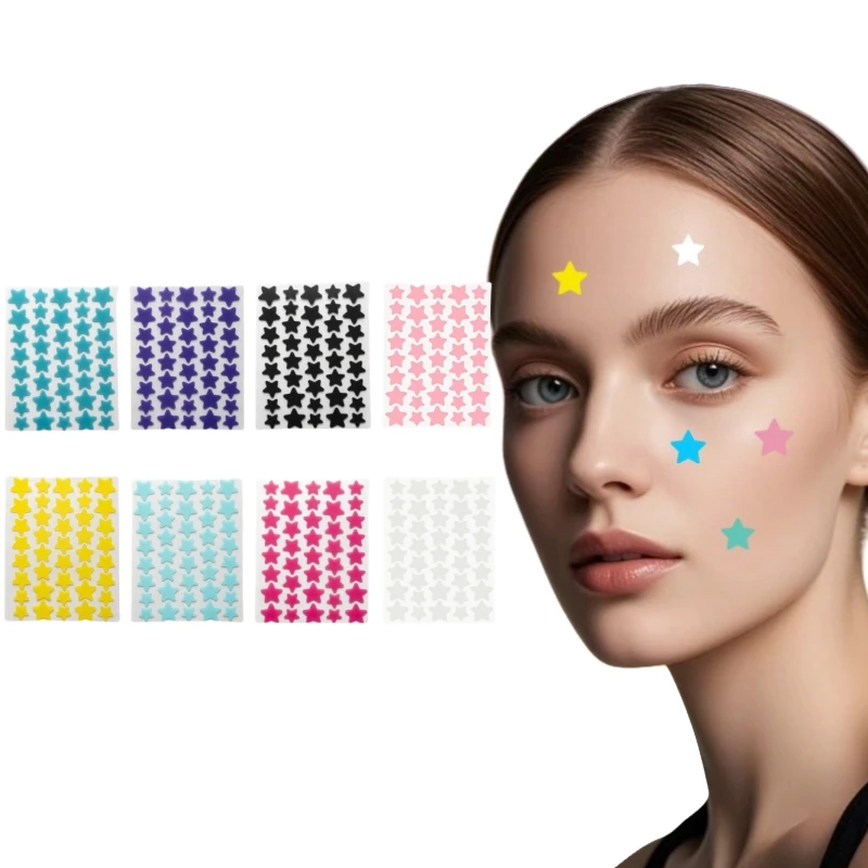 

40 Patch/Pcs Stars Acne Patches Hydrocolloid Pimple Patch Removes Blackheads Pimples Stickers Acne Remover Star Pimple Patches