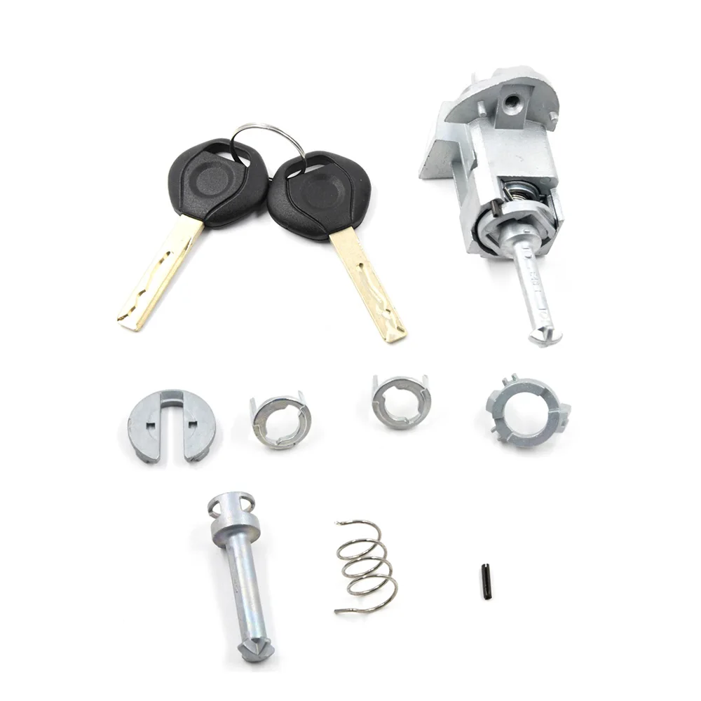 Per BMW E46 serie 3 2001-2006 cilindro serratura porta conducente sinistro con 2 chiavi o Kit di riparazione anteriore sinistro/destro 4/5 porte 51217019975