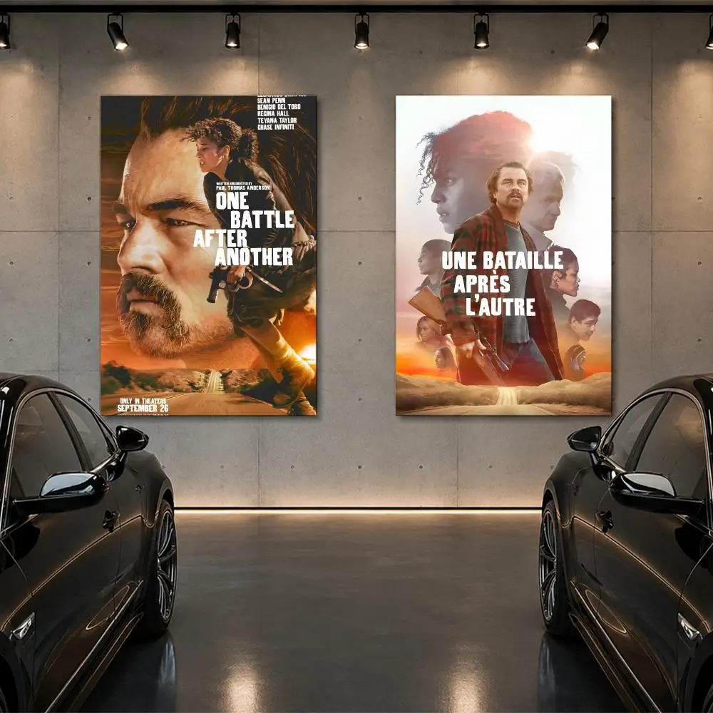 One Battle After Another Movie Poster Room Decor Home Wall Art Printing Waterproof Garage BedRoom Posters Gift