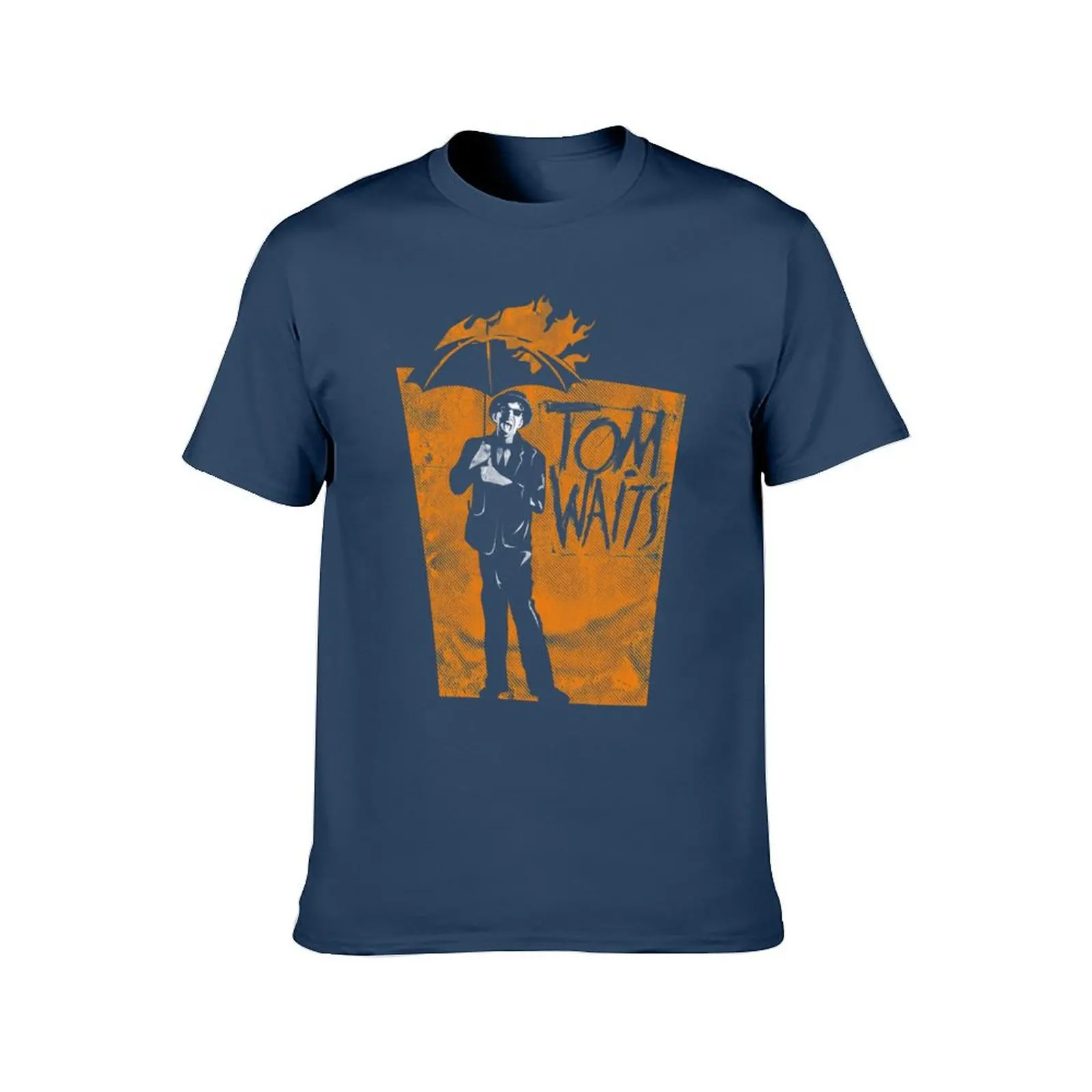 Tom Waits T-Shirt men t shirt cotton 100% anime t shirts oversize t shirts for man cotton soft T-Shirt