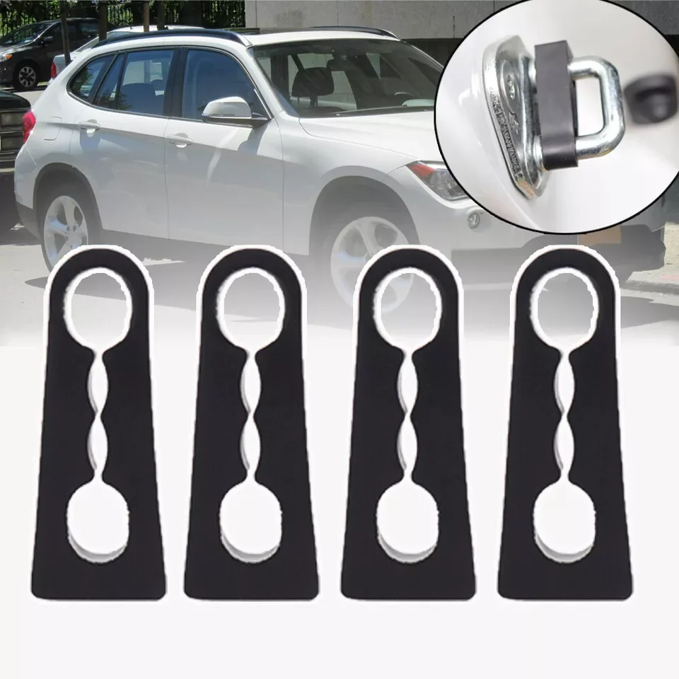 

Car Sound Deadener Damper Door Lock Buffer Deadening Damping For BMW X1 X3 X5 X6 E90 2013 2014 2015 2016 Deaf Seal Soundproof