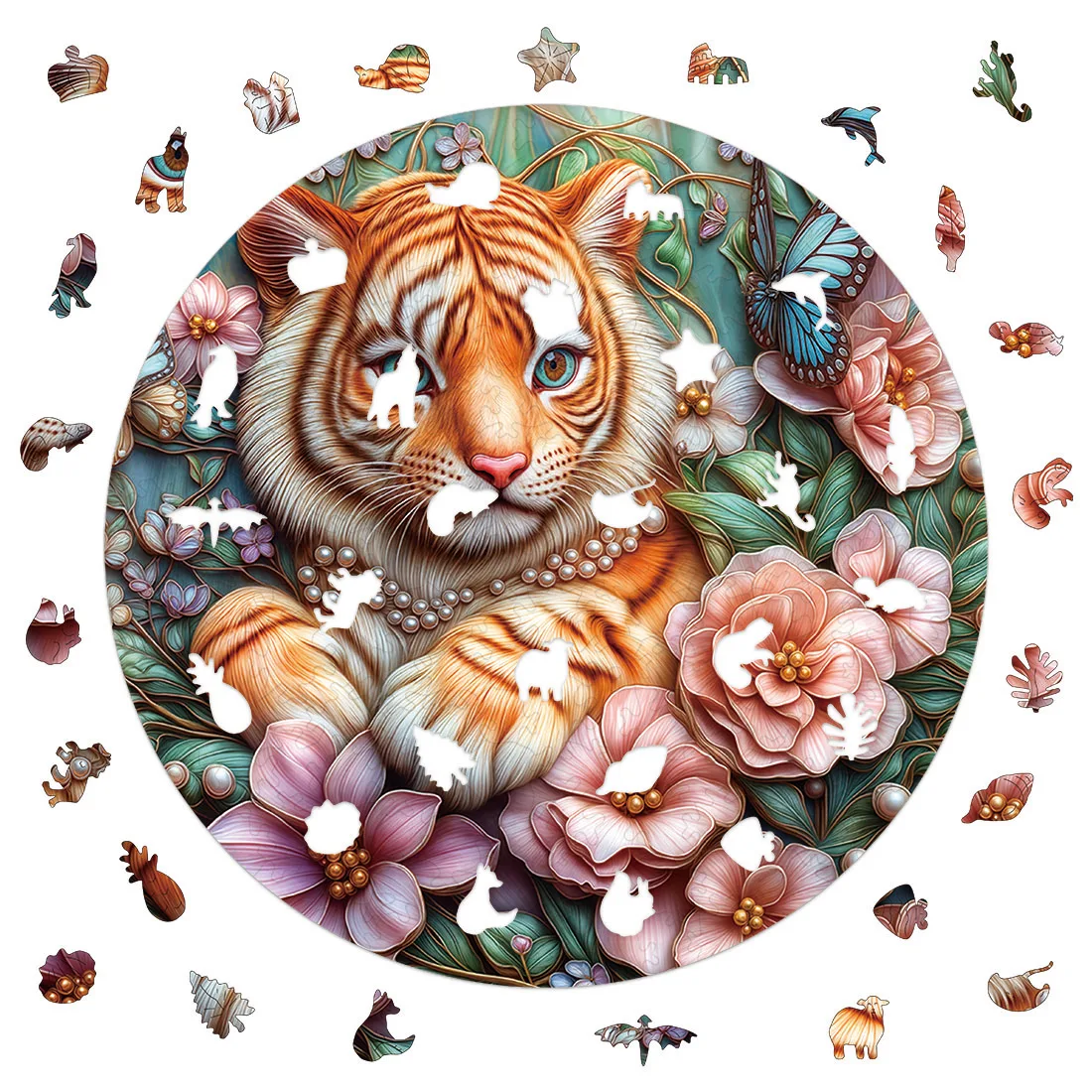 الأطفال لغز خشبي ثلاثية الأبعاد الذكاء الألغاز للأطفال فتاة اللعب هدية عيد الأطفال هواية ألعاب الحفلات لعبة الطاولة بانوراما الألغاز الكبار #6