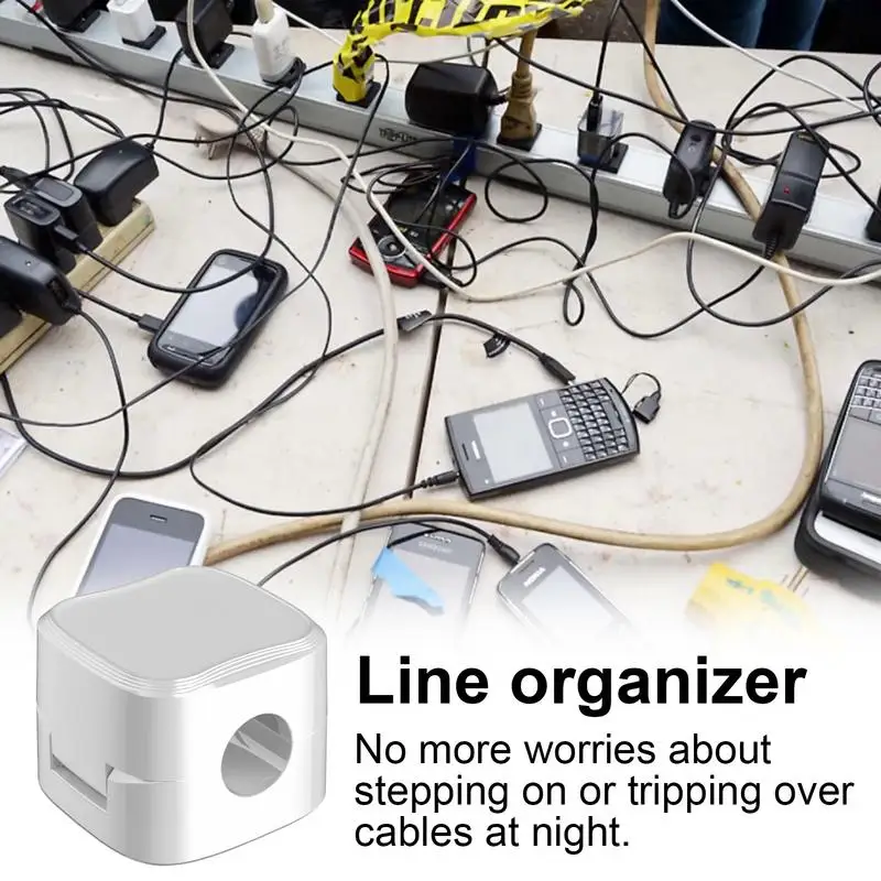 Magnetische Kabel Organizer Clips Kabel Management Wire Manager Snoer Houder Opladen Kabel Winder Muur Gemonteerde Kabel Snoer Houder