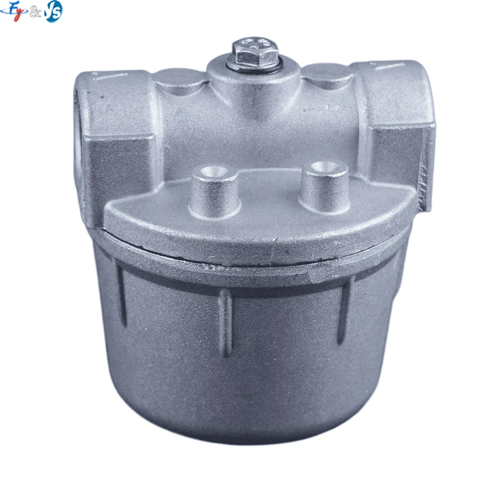 

All-Aluminum Fuel Filter 1/4" 3/8" 1/2" 3/4" 1" Small Diesel Fuel Filter Oil Filter for 25L/H Diesel Oil Waste Oil Burner