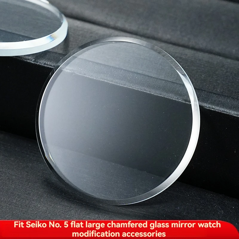 30*1.8mm 31x1.8mm 32*2.5mm Flat Mineral Glass Watch Crystal  with Large Bevel Replacement Lens for Seiko Watch Mod Repair Glass image 2