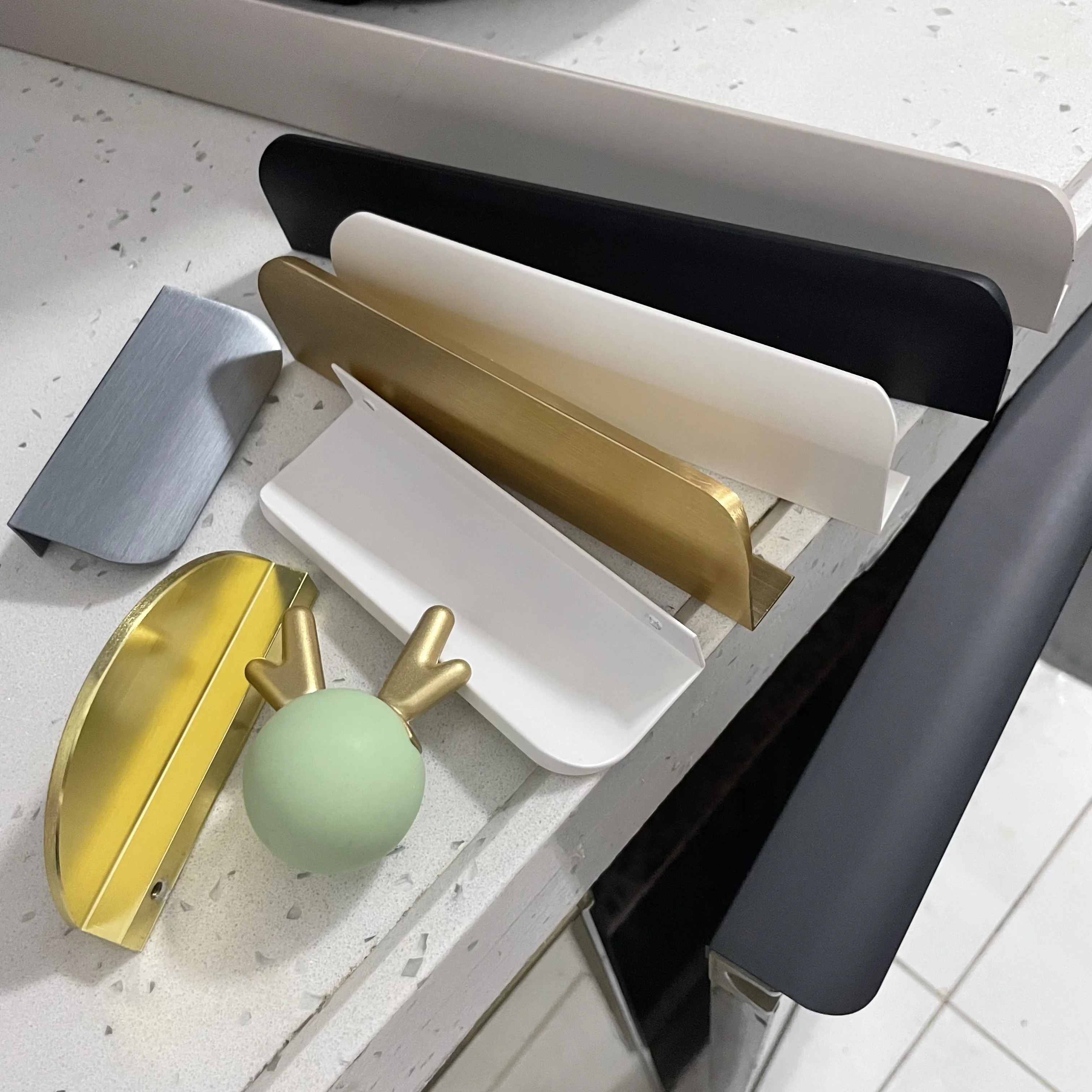 80-1200MM Cabinet Door Invisible Handle Long Wardrobe Door Simple Gold Cabinet Drawer Edge Sealing Extremely Simple Long Handle