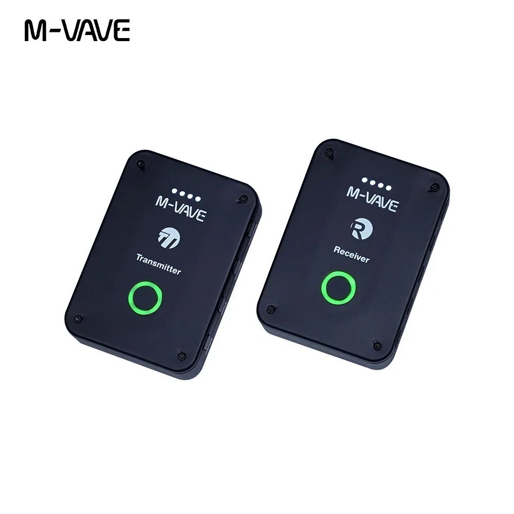 2024 NEW M VAVE WP 9 Wireless Earphone Monitor Rechargeable 2.4GHz Transmitter Receiver Support Stereo Mono Recording Function
