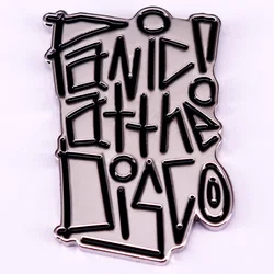 Rock Band Logo Badge Music Graffiti Enamel Pin Fans Gift Accessory