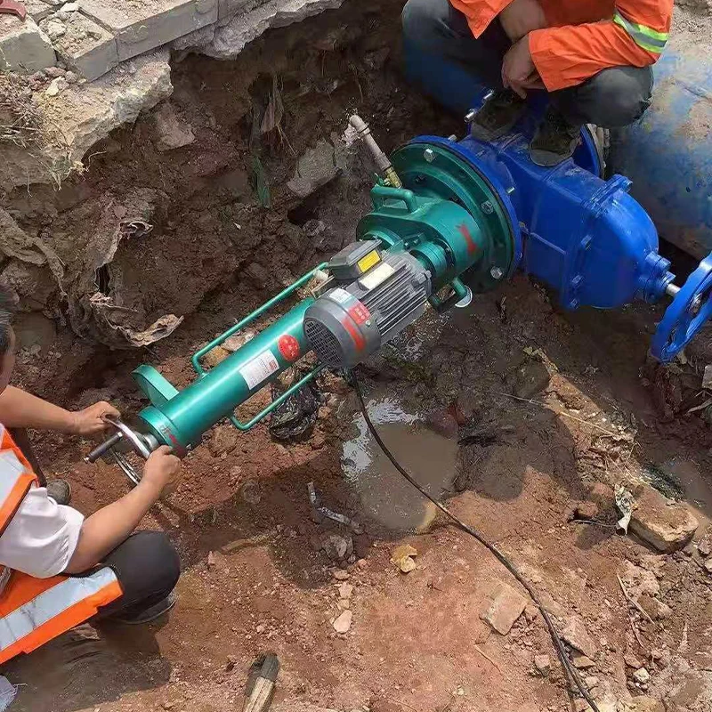 16 Inch Hot Sale Electric Hot Tapping Machine for Water Pipeline
