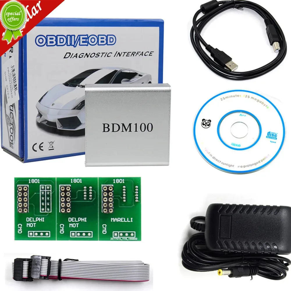 2024 Fast Shipping Hot Sales 100% High Quality BDM 100 ECU BDM 1255 Programmer BDM100 CDM1255