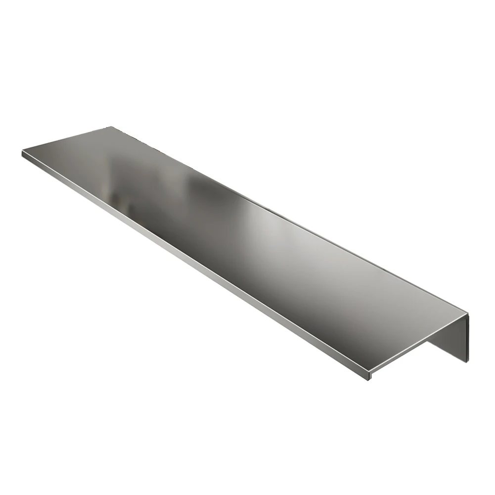 Floating Metal For Wall Rack Black 12 X 40 X 4 cm Vertical Storage Shelf for Small Space Bathroom Organization