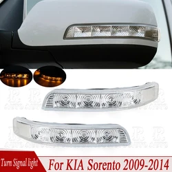 R-AUTO LED Turn Signal Light 4 LED Rearview Side Mirror Lamp For Kia Sorento XM 2009 2010 2011-2014 876132P000FC 87623-2P000-FC