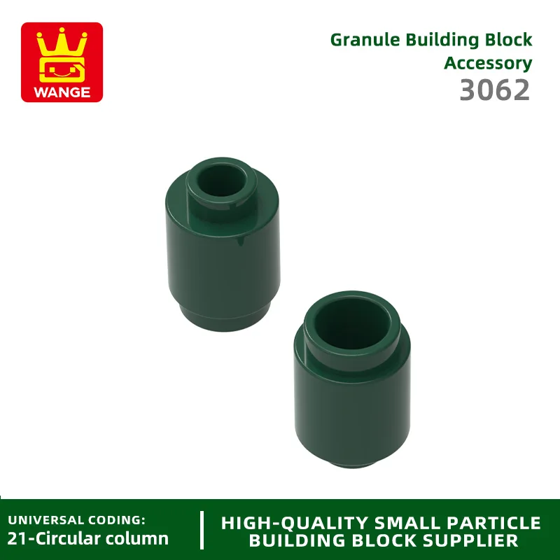 WANGE 321Pcs/Lot 3062 Column Bead Building Blocks Moc Color Accessories Compatible with Brick DIY Spare Parts Toy Gift