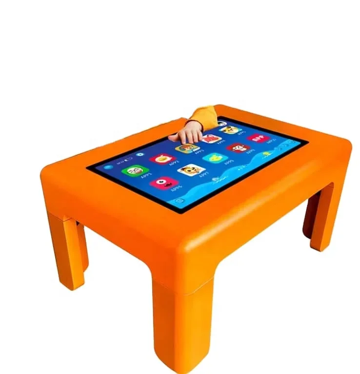 

Portable Interactive Kids Table with Standing Protection Indoor Connecting Flow Meter for Children