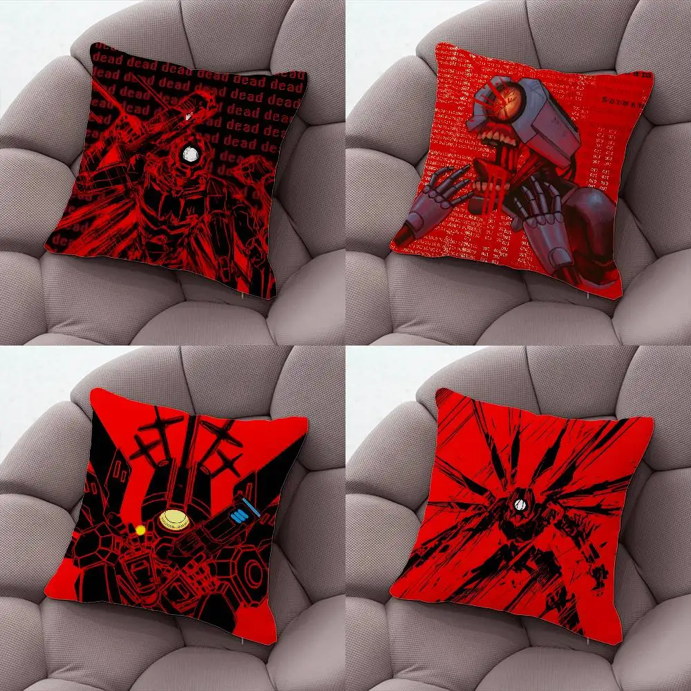 

U-ULTRAKILL Game Pillow Case Plush Fabric Soft Double-Sided Printed Sofa Warm Winter Home Gift Cushion Cover