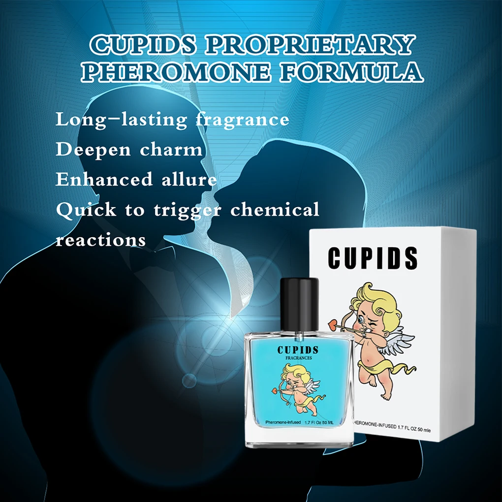 Cupids Unique Parfume For Men Captivating And Bold Aroma Exquisite Original Perfume Men second generation 50ml