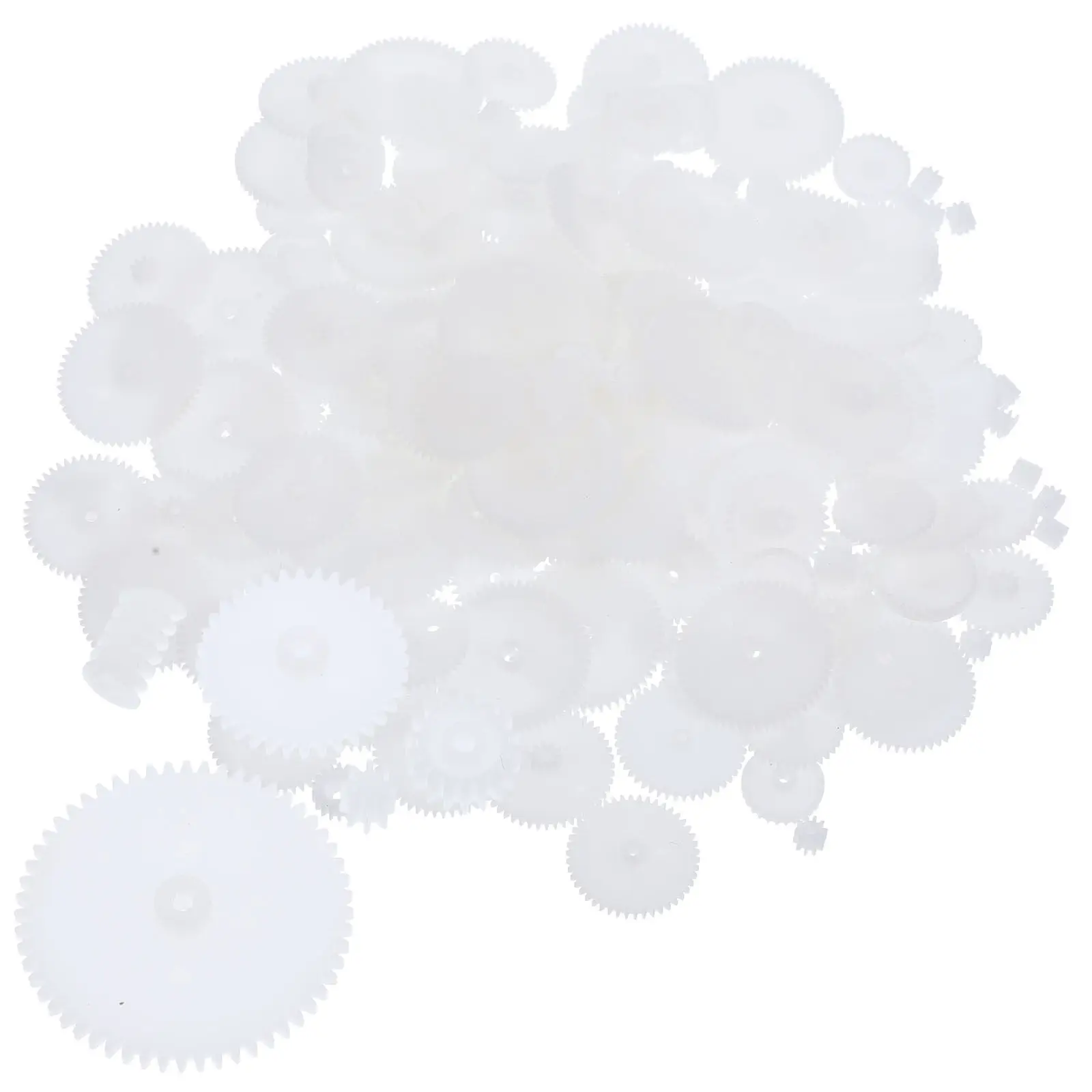 Zestaw plastikowych zębatek, wielofunkcyjne zębatki do samodzielnego montażu dla dzieci, do projektów naukowych, rękodzieła, części zamienne do robotów.