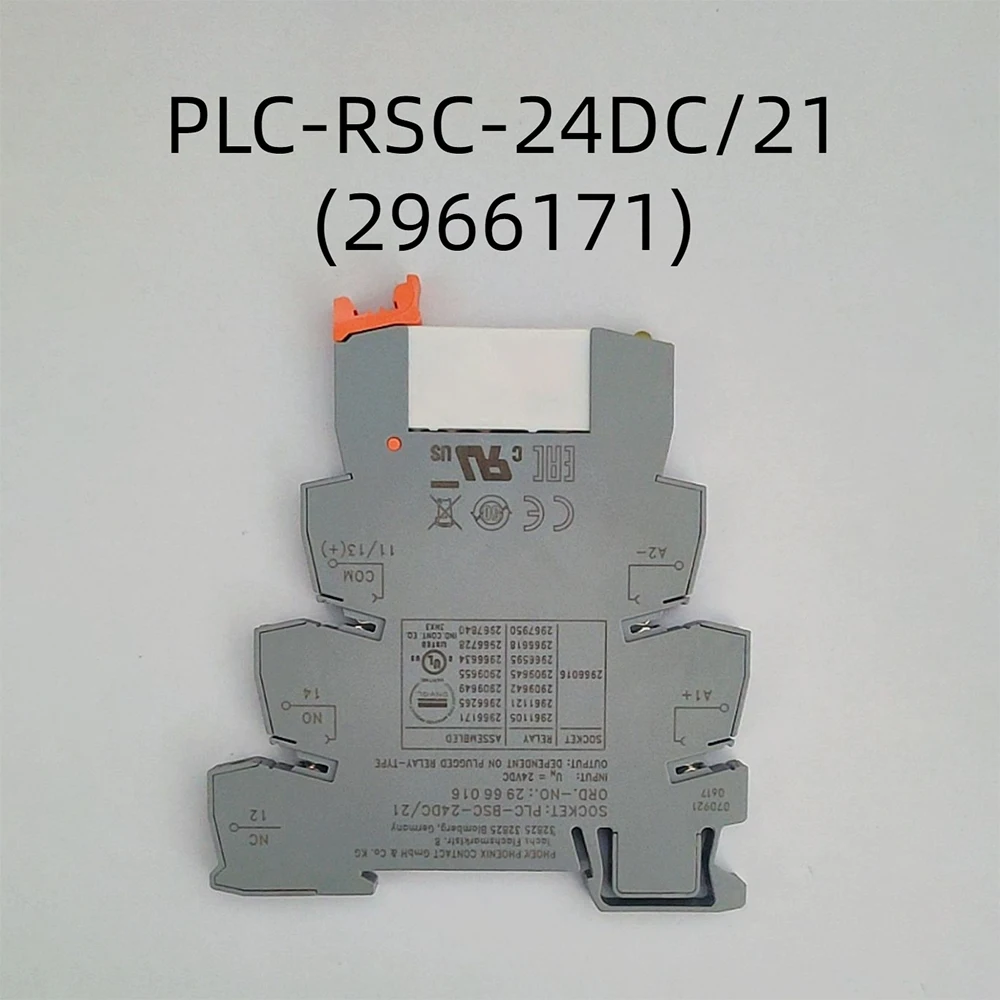 10PCS For Phoenix 2966171 PLC-RSC- 24DC/21 - Relay Module