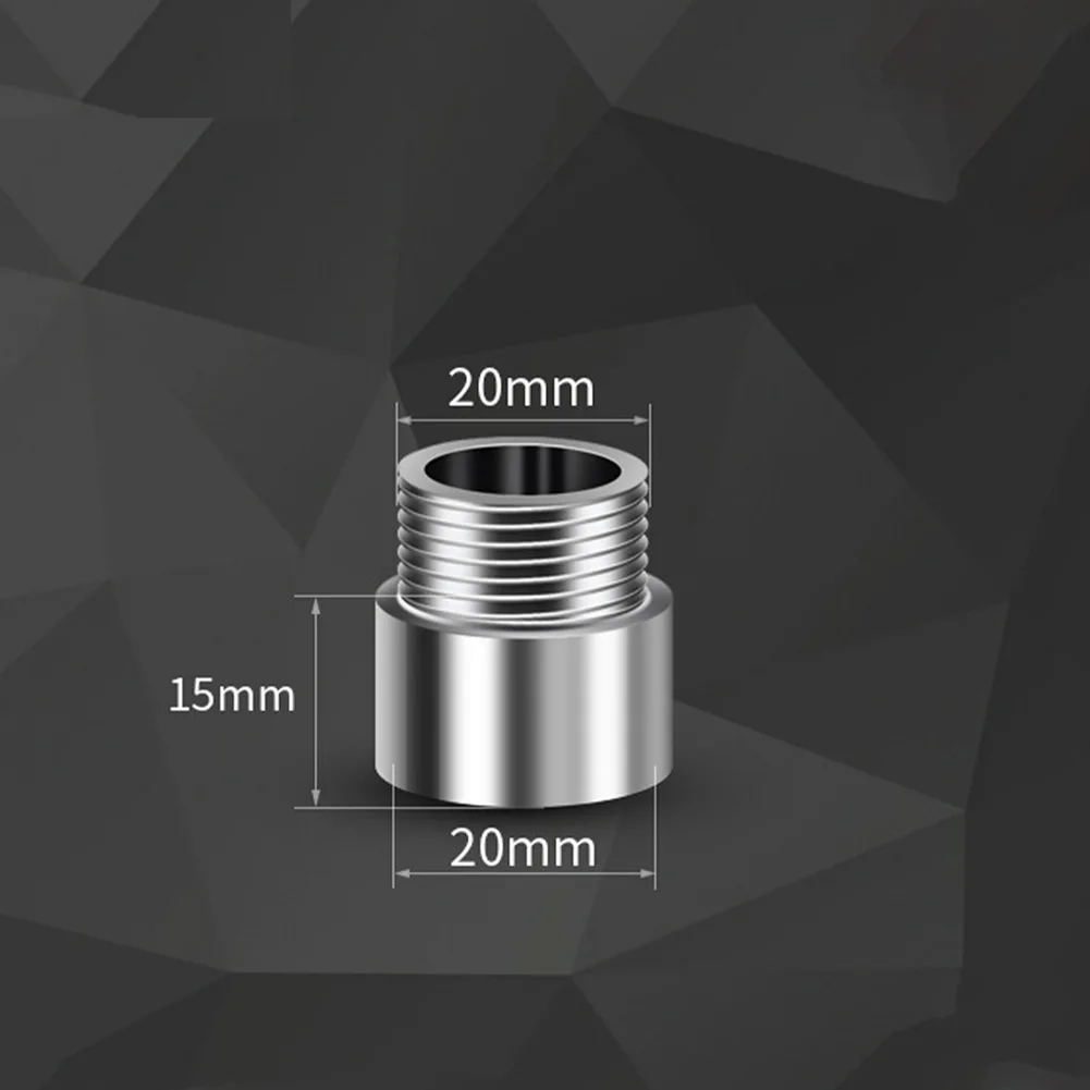 Shower Pipe Extension Pipe For Plumbing System Internal And External Thread Shower Extension Parts Stainless Steel Tube