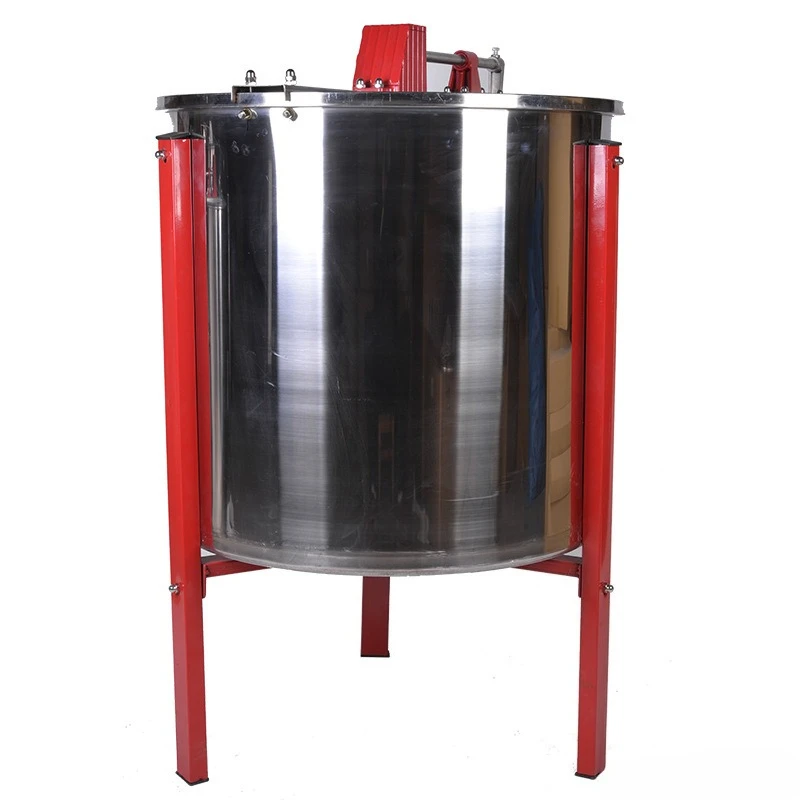 Beekeeping Equipment Transparent Acrylic Shake Honey Machine Multi Function 3 Frame Honey Centrifuge Manual Honey Extractor
