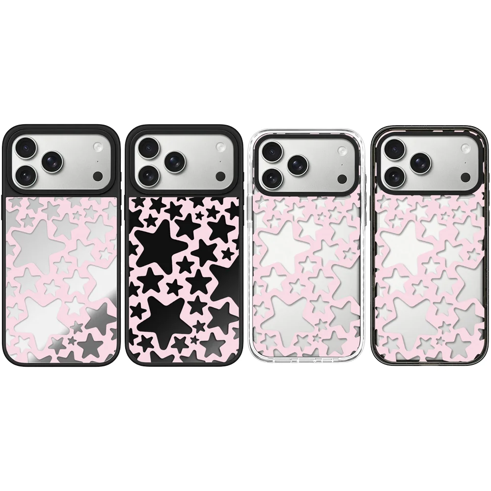 6071425 Acrylic / Mirror Magnetic Case: Compatible with IPhone 17 16 15 14 13 12 Pro Max 17 Air