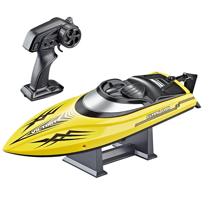 

Hj811 Remote-controlled High-speed Boat Night Navigation Light 8-word Demonstration Competitive Boat Water Toy Boat Model