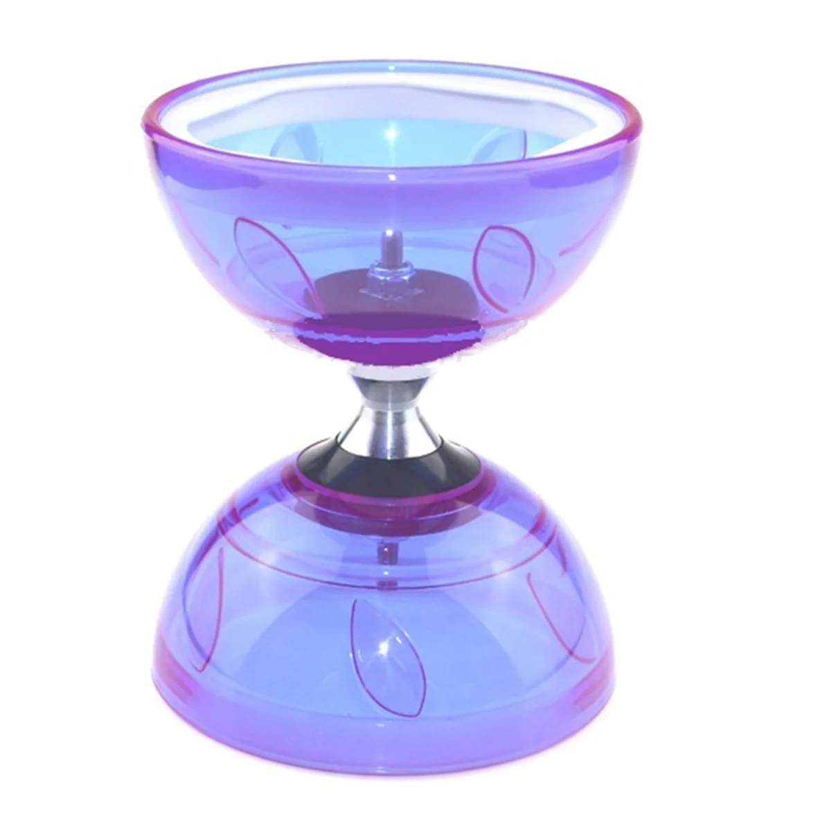 

Lo-ok Китайский костюм Diabolo с тремя подшипниками, китайская игрушка Diabolo, светящаяся детская игрушка Diabolo.