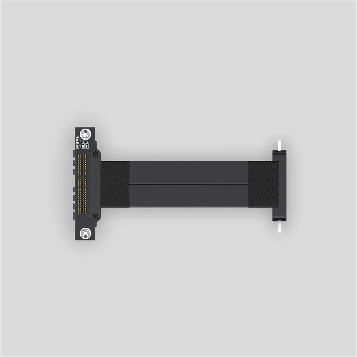 PCI-E 4X Adapter Riser Card 90 Degree Converter Card for Server Chassis Computer, 180-90 Degree Angle Extension Board