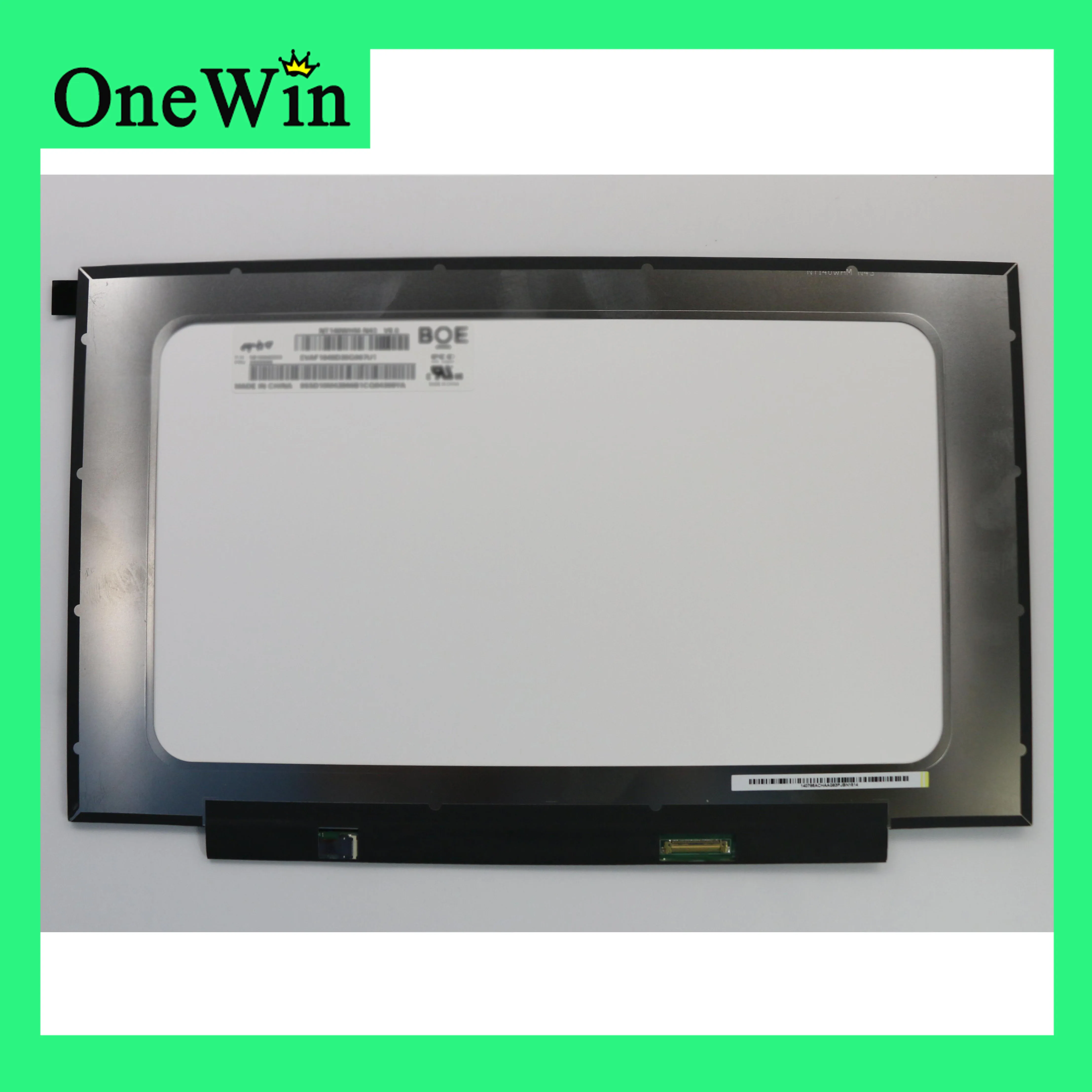 Imagem -02 - para Ideapad S14514ast 81st Lenovo S145-14api tipo 81uv 14.0 Tela do Portátil sem Furos de Parafuso 1366 1920 tn 30 Pinos S145-14 S145