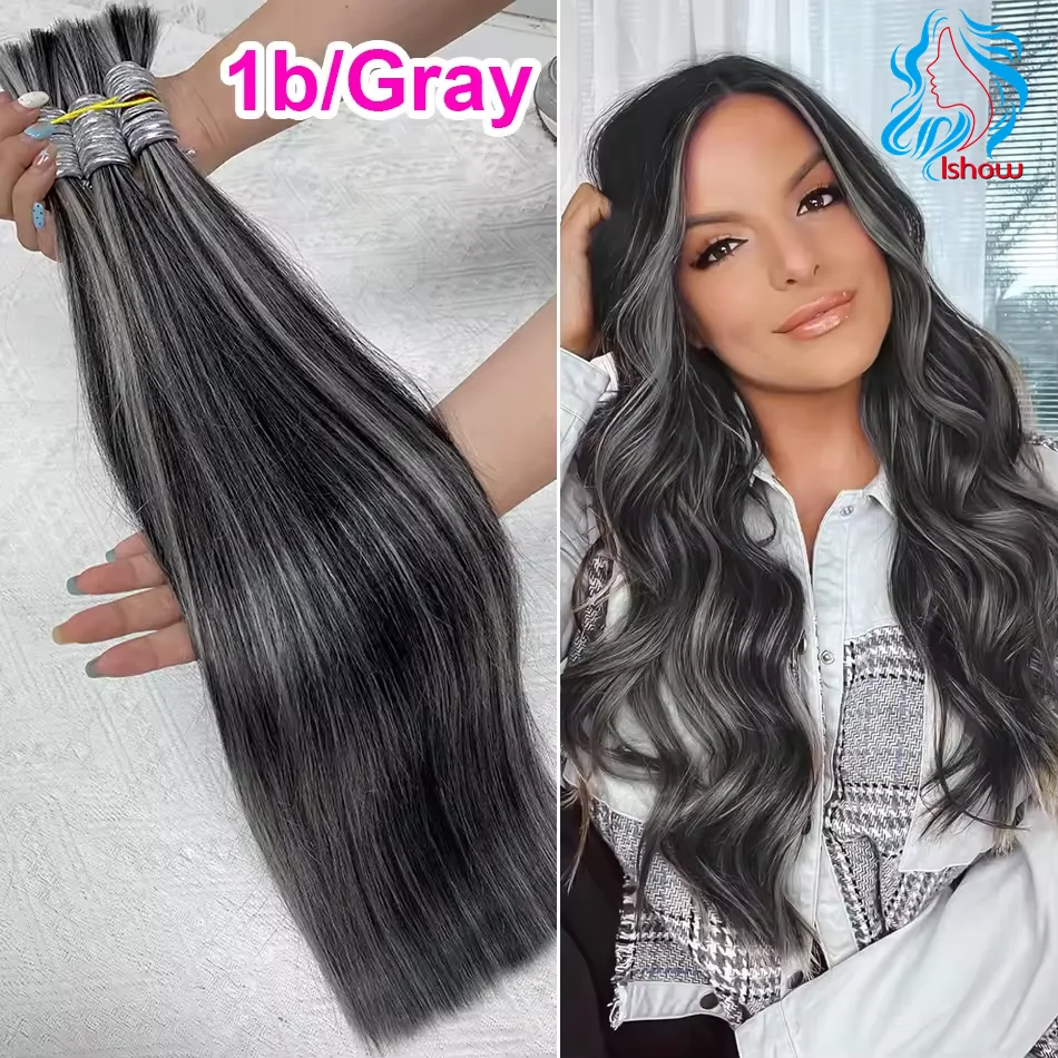 

613 Piano Blonde Boho Braids Human Hair Braiding Hair Bulk Extensions No Weft Bundles Straight Thick Vietnamese Colorful Hair