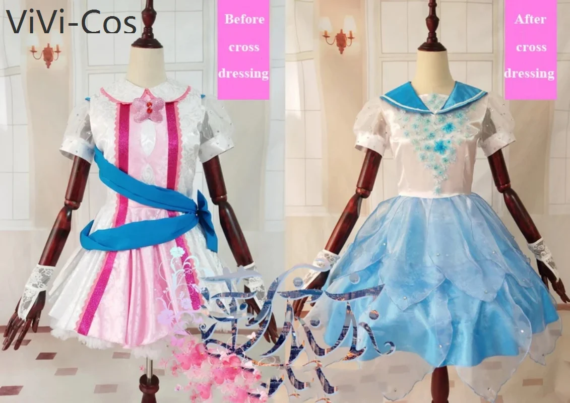 ViViVi-Cos-Animé Lovelive! Robe Transformable du Jeu Kousaka Honcontourned/macoda Umi, Uniforme de Cosplay, Costume de ix, sur Mesure