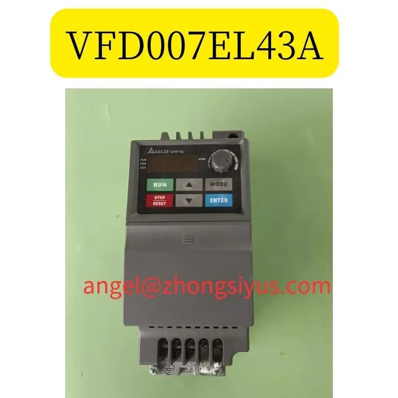 

VFD007EL43A Used Delta inverter 0.75kW 380V operation function OK