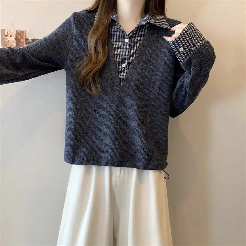 بلوزات نسائية مقصوصة Y2K Polerones ملابس نسائية مزخرفة رائجة ومتينة وسحاب علوي تسحب نساء مع غطاء محرك السيارة