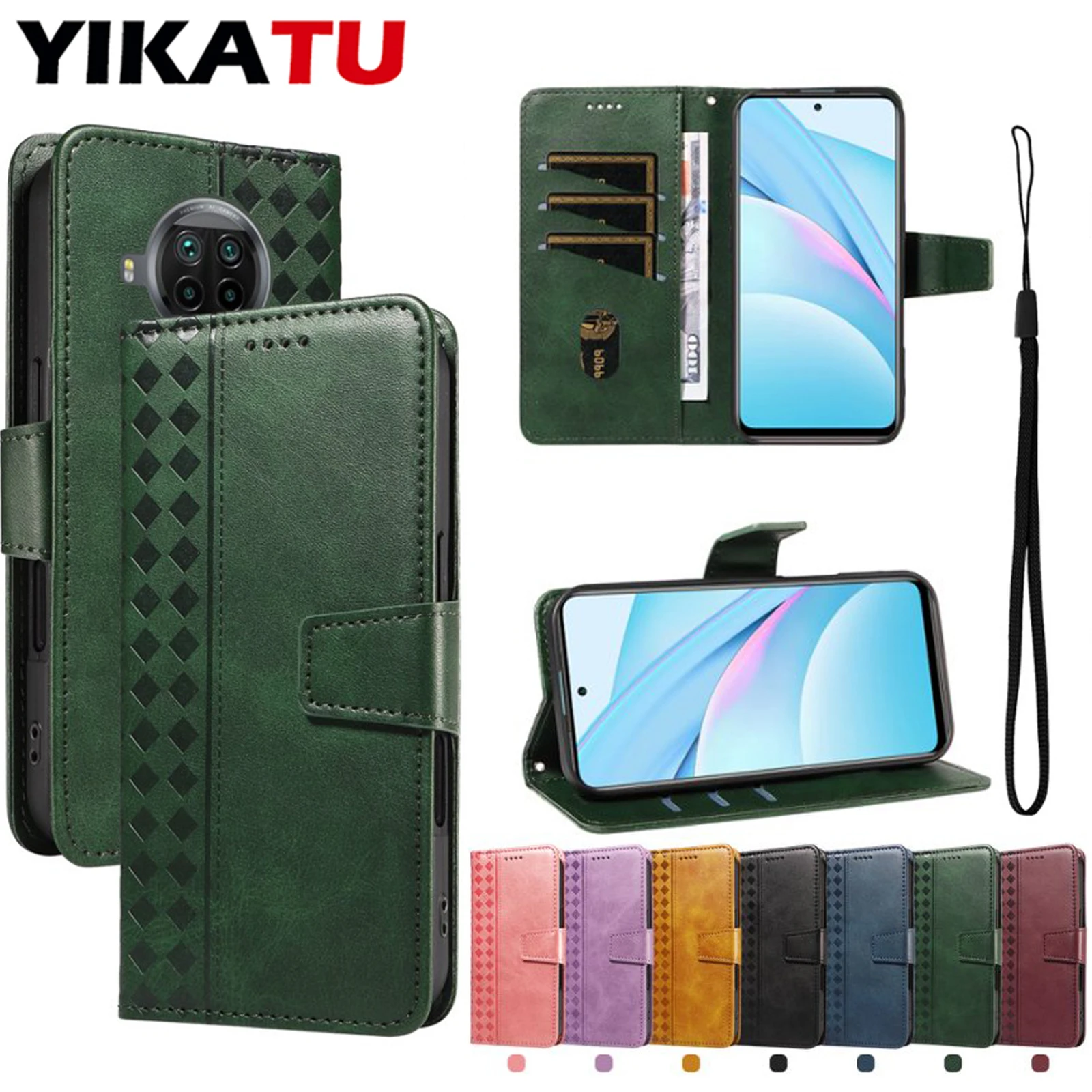 

Wallet Flip Card Slot RFID Blocking Leather Case For Xiaomi Poco X7 Pro 5G X6 X4 GT X3 NFC M7 M6 4G M3 F7 Ultra F6 F5 C75 C65