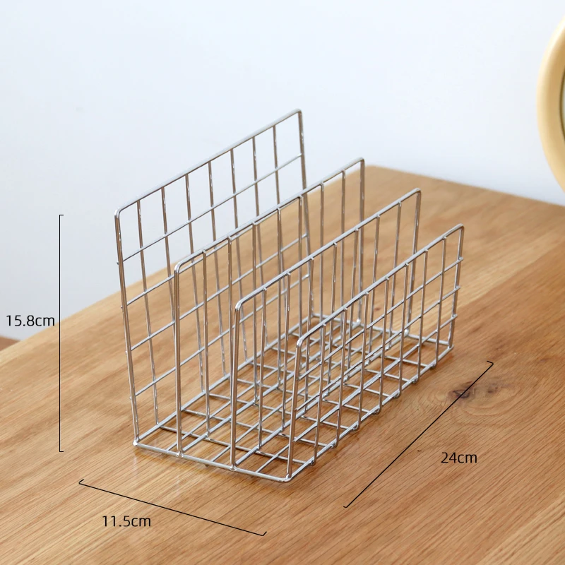 Display Ladder Magazine Racks Kitchen Desktop Metal Display Magazine Racks Organizer Minimalist Estante Para Livros Furnitures