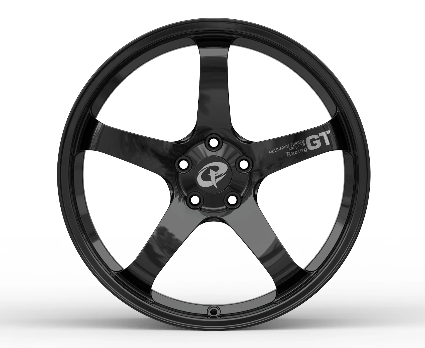 

Custom Wheels 18' 19' 5 Holes 5x100 5x114.3 5*112 Gloss Black Aluminum Alloy Forged Wheels For Honda Civic Type-R