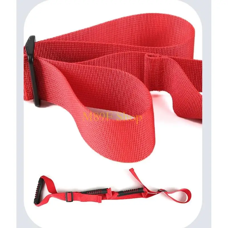 M89F Safety Leg Lifter Enhanced Foot Lift Training Strap AntiSlip Base Design for Secure Walking Assistance for the Elderly