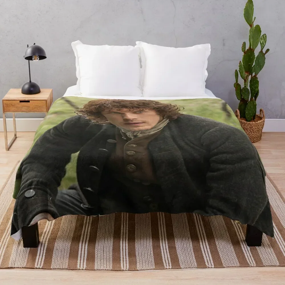 Outlander Jamie Fraser new - Throw Blanket Kid'S Fashion Sofas Blankets